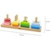 Dėlionė Viga Toys Viga Medinė Geometrinė Šalims Sorter Labirintas