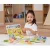 Viga medinė Montessori dėlionė 2in1 Ferma