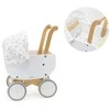 Viga Toys VIGA 44719 Medinis lėlių vežimėlis su gondola