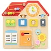 Viga Toys Medinė Montessori lavinamoji lentelė Atradimų ir mokymosi namelis VIGA