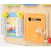 Viga Toys Medinė Montessori lavinamoji lentelė Atradimų ir mokymosi namelis VIGA