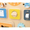 Viga Toys Medinė Montessori lavinamoji lentelė Atradimų ir mokymosi namelis VIGA