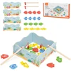 Viga Toys Medinis magnetinis žvejybos žaidimas vaikams VIGA