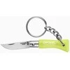 "Opinel Colorama 02 inox grab šviesiai žalias raktų pakabukas peilis
