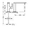 Praustuvo maišytuvas Loft-Tres (200.20.501) - Chromas