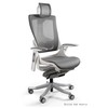 Unique Ergonomiška biuro kėdė su tinkleliu Wau 2 Mesh - Balta/Grafito