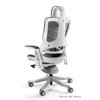 Unique Ergonomiška biuro kėdė Wau 2 - Balta/Juoda