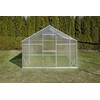 Gamprė Lietuviškas šiltnamis SANUS UP! XL-16, 2,90 x 5,70, dažyto aliuminio konstrukcija, 6mm polikarbonatinė danga (Sienos aukštis 170cm), 2 stoglangiai