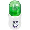Akuku maitinimo buteliukas 125 ml su silikoniniu žinduku, žalia panda