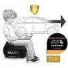 Automobilinė kėdutė, paaukštinimas Isofix 22–36 kg Louis Nukido 710200
