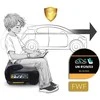Automobilinė kėdutė, paaukštinimas Isofix 22–36 kg Louis Nukido 710201