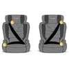 Automobilinė kėdutė Nukido Louis pilka 15-36 kg ISOFIX