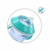 Baby Ono BabyOno neišsiliejantis puodelis minkštu snapeliu NATURAL NURSING, mėlynas, 180 ml, 1456/01