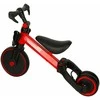Trike Fix Mini krosinis triratukas 3in1 su pedalais, raudonas