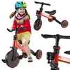 Trike Fix Mini krosinis triratukas 3in1 su pedalais, raudonas