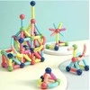 Magnetinis konstruktorius MalPlay, 45 detalės
