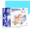 Malplay 3D Magnetinis konstruktorius 55 dalys, Spalvingi nameliai