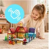 Malplay 3D Magnetinis konstruktorius 55 dalys, Spalvingi nameliai