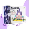 Malplay 3D Magnetinis konstruktorius 65 dalys, Pilis su 2 figūrėlėmis