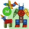 Malplay 3D Magnetinis konstruktorius 82 dalys Gyvūnai