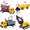 Malplay 3D žaidimų kilimėlis su transporto priemonėmis ir kelio ženklais, 80x70 cm