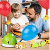 Malplay Balionų paleidimo priemonė + du automobiliai, 13 balionų