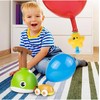 Malplay Balionų paleidimo priemonė + du automobiliai, 13 balionų