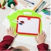 Malplay Dviguba piešimo lenta 2in1 sausas trynimas + kreida