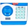 Malplay Taupyklė seifas vaikui elektroninė, garsai, su pin kodu, mėlyna spalva