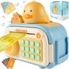 Malplay Interaktyvi vaikiška taupyklė seifas „Duck Piggy Bank“