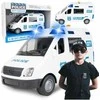 Malplay Interaktyvus žaislinis policijos automobilis su garsu ir šviesomis