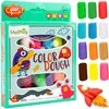 Malplay Įvairiaspalvis modelinas, 12 vnt