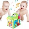 Malplay Lavinamasis kubas su pianinu Krokodilas 4in 1