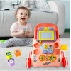 Malplay Lavinamasis muzikinis stumdukas su magnetine piešimo lenta