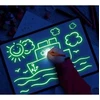 Malplay Magiška didelė lenta piešimui su LED apšvietimu