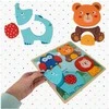 Malplay Medinė dėlionė Jūros gyvūnai 30 × 30 cm