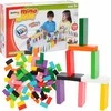 Malplay Medinės domino kaladėlės 100 vnt. - Dėlionė
