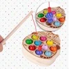 Malplay Medinis žaidimas žvejyba, 2 meškerės, 10 žuvyčių