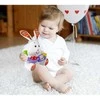 Malplay Minkštas žaislas Interaktyvus pliušinis zuikis, 20 cm