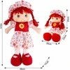 Malplay Minkštas žaislas Skudurinė lėlė Peppi, 42 cm