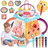 Malplay Mokomasis interaktyvus sensorinis kubas, rūšiuotojas Montessori 7in1