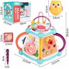 Malplay Mokomasis interaktyvus sensorinis kubas, rūšiuotojas Montessori 7in1