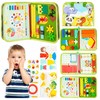 Malplay Montessori manipuliacinė lavinamoji veiklos knyga - lagaminas