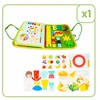 Malplay Montessori manipuliacinė lavinamoji veiklos knyga - lagaminas