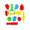 Malplay Plastilinas- modelinas su priedais, 8 spalvos