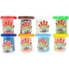 Malplay Plastilino rinkinys su ledų gaminimo aparatu ir 8 plastilino indeliais