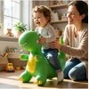 Malplay Pripučiamas guminis šokliukas Dinozauras su pompa, 49 cm