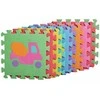 Malplay Putplasčio dėlionė - kilimėlis 29x29 formos, 10 vnt.