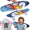 Malplay Riedlentė su rankena, LED ratais, ABEC-7, 65 cm