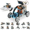 Cooler Stuff Malplay Robotas konstruktorius su saulės baterija, 12in 1